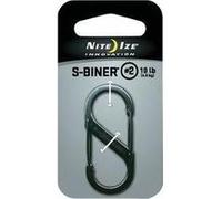 Nite Ize Mousqueton S-Biner NI-SB2-03-11 Gr.2 argent 1 pièce