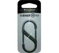 Nite Ize Mousqueton S-Biner 3 NI-SB3-03-11 Acier inoxydable Argent 1 pièce