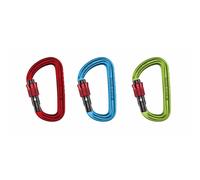 Ocun Falcon Screw Snap Hook 3 Units Multicolore