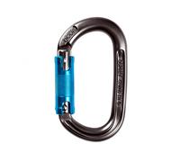 Ocun - Osprey Triple - Mousqueton à verrouillage - anthracite / blue