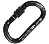 Mousqueton à vis KONG Oval anodise (Noir) TU