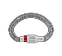 Mousqueton petzl omni screw lock gris