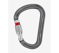 Mousqueton Petzl William Screw-Lock gris
