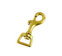Mousqueton Pivotant 1-5Pcs Solid Brass Buckles For Bag Strap Swivel Lobster Clasp Trigger Clasps Snap Hook Dog Leash Keychain(26x60mm,2Pcs)
