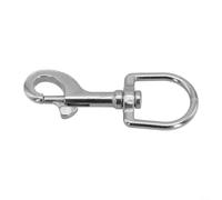 Mousqueton pivotant en acier inoxydable 316 - Plusieurs tailles - Fermoir à boucle à ressort pour équipement de plongée sous-marine