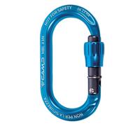 Mousqueton porte-clés camp ekto lock à vis bleu