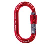 Mousqueton porte-clés camp ekto lock à vis rouge