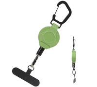 Mousqueton porte-clés portable anti-perte robuste porte-badge | Porte-clés avec clip pour la pêche, le camping, l'escalade, la marche, le pique-nique - Pour homme et femme