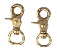 Mousqueton pour cheval mexicain T de T Jaune 19 mm