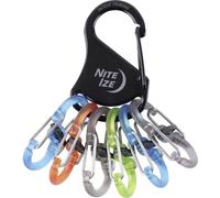 Mousqueton pour clé NITE Ize KLKP-01-R3 noir, turquoise, orange, gris, vert 1 pc(s)