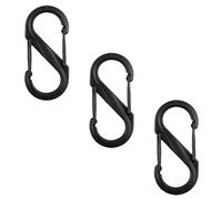 Mousqueton S-Biner 4 Plastic Black Gate SBP4-03-01BG - 3 pcs. Nite Ize