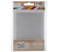Mousqueton Simple étages Photo Flips pour 6 x 20,3 cm classeurs, Multicolore, 0.53 x 9.52 x 14.6 cm