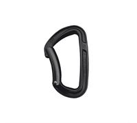 Mousqueton Singing Rock POULAIN incurvé noir