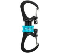 Mousqueton SlideLock 360 degrés Magnetic Locking Dual Carabiner Nite Ize - Blue