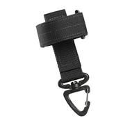 Mousqueton stratégique multifonction en nylon 600D - Clip de ceinture réglable pour activités de plein air - Outil de gestion de corde - Pour la maison et le camping