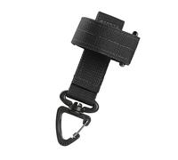 Mousqueton stratégique multifonctionnel, porte-gants en nylon 600D, clip de ceinture réglable pour activités de plein air, gestion des cordes, équipement, outils, corde pour la maison et le camping