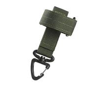 Mousqueton stratégique multifonctionnel, porte-gants en nylon 600D, clip de ceinture réglable pour activités de plein air, gestion des cordes, équipement, outils, corde pour la maison et le camping