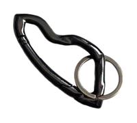 Mousqueton surdimensionné en forme d'étoile tendance avec des motifs d'étoiles uniques pour une utilisation tendance et pratique