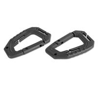 Mousqueton Tactical Molle 2 pcs. Mil-Tec - Black