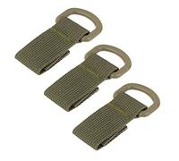 Mousqueton, Verrou de Sangle Attacher Une Boucle tirage Rapide Mousqueton Camping en Plein air Lien Connexion Clip Manille Randonnée Escalade Sac à Dos(White)