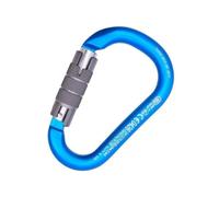 Mousqueton verrou tournant virolle KONG HMS NAPIK TWISTLOCK (CYAN) TU