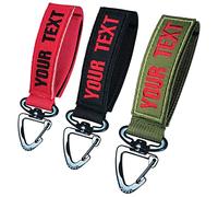Mousquetons de Ceinture Tactiques personnalisé, Mousquetons Multifonction Porte-Clés Boucle de Pince Tactique Peut être Utilisé pour Le Camping en Plein Air, la Randonnée, l'alpinisme (Triangle Clasp)