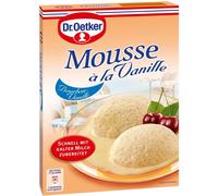 Mousse à la vanille en poudre saveur douce Dr. Oetker 60g