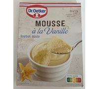 Mousse à la Vanille - Pour délicieux gâteaux, pains et dessert maison pour des recettes gourmandes - Compatible avec oetker - 60g