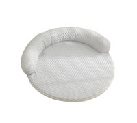 Mousse à mémoire de forme rafraîchissante avec tissu en soie glacée absorbant la chaleur, design imperméable et respirant pour éviter la surchauffe, lavable en machine (A)