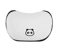 Mousse à Mémoire Oreiller Cervical Blanc, pour Voiture, Réglable | Peluche et Tissu, Soutien du Cou, Usage Toutes Saisons, pour Conducteurs et Passagers