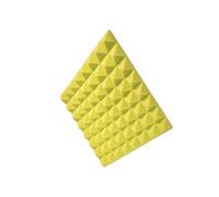 Mousse Acoustique Acoustique professionnelle for studios et cabines vocales - Sound Reduce Sound Pollution Mousse acoustique PU Insonorisante(Yellow)