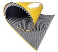 Mousse acoustique autocollante 100x200 x 3 cm d'isolation phonique GMP Tech Beauty of Sound