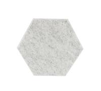 Mousse acoustique autocollante insonorisante haute densité for chambre à coucher et studio(Light Gray,6pcs)