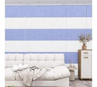 Mousse Acoustique Autocollante, Panneau Acoustique Mural Haute Densité, Traitement Acoustique pour Home Studio Chambre Salon Cinema, Facile à Poser(Light Gray,40 cm x 80 cm 5pcs)
