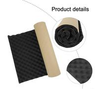 Mousse acoustique de type boîte à œufs pour studio et voiture, 100 x 50 cm, absorption du bruit