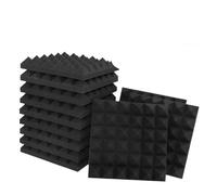 Mousse Acoustique Mousse insonorisante 30 x 30 cm, 12 à 36 panneaux acoustiques, for murs, studio, traitement acoustique, matériau absorbant le son(36PCS)