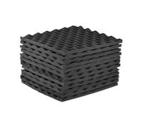 Mousse acoustique pour panneaux de Studio, Pack de 12, 30x30cm, isolation phonique