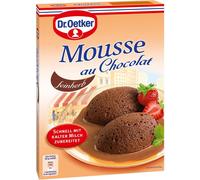 Mousse au Chocolat Dr.Oetker finement aromatisée avec une forte teneur en cacao 86g