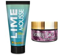 Mousse au citron vert Soleo + pot Beauty Face