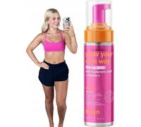 Mousse autobronzante Glow Your Own Way 200ml - Bronzage naturel sans risque d'UV
