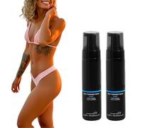 Mousse Autobronzante,Mousse Autobronzante pour un Bronzage Bronzage Naturel Anti-âge Longue Durée,Hâle Naturel,Hydratant,Pour les Peaux Sensibles,Convient à Toute la Peau (2PCS)