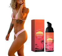 Mousse Autobronzante,Mousse autobronzante pour un bronzage Naturel Sans Exposition au Soleil,Hydratant,Pour les Peaux Sensibles,Cadeau Festif (1PCS)