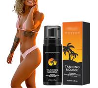 Mousse Autobronzante Visage & Corps,Mousse autobronzante pour un bronzage Naturel Sans Exposition au Soleil,Hydratant,Pour les Peaux Sensibles,Cadeau de la Fête des Mères (1PCS)
