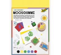 Mousse autocollante BASIC folia, 7 feuilles multicolore TU