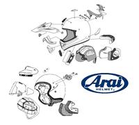 Mousse casque de moto joue Arai RX-7V Gris 25 mm