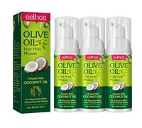 Mousse Coiffante à l'Huile d'Olive Bio - Fixation et Contrôle Des Frisottis Pour Cheveux