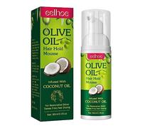 Mousse Coiffante À L'Huile D'Olive, Mousse Pour Les Cheveux,Mousse Hydratante À L'Huile D'Olive Bio,Mousse De Mousse Capillaire Pour Un Contrôle Des Frisottis Pour Cheveux Bouclés,60ml