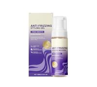 Mousse Coiffante Fixante pour Cheveux Bouclés et Ondulés, Volume et Définition des Boucles Anti-Frisottis, Formule Léger au Huile d’Olive, Tenue Longue Durée Naturelle (1pc)