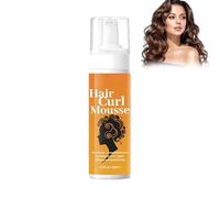Mousse coiffante pour une définition durable et des boucles naturelles, mousse légère pour cheveux bouclés et ondulés, idéal pour le coiffage quotidien, 200 ml