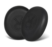 Mousse Coussin Coussinets pour Jabra Evolve2 65 (65MS 65UC USB)/Evolve2 40 (40UC 40MS USB)/Elite 45h, Casque Supra-auriculaire sans Fil, Coussinets d'oreille avec Cuir Protéiné Plus Doux